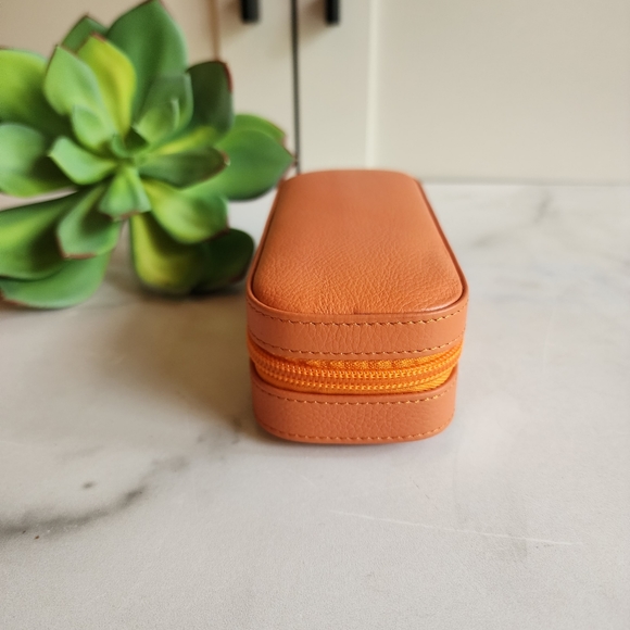 NWT Scottish Brand Rowallan Bonded Leather Travel Jewelry Case Set - Picture 14 of 16